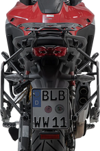Load image into Gallery viewer, SW-MOTECH TRAX ADV Aluminum Case System - Black - Ducati Multistrada V4 '21-'24 KFT.22.822.70200/B - Back View