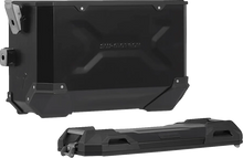 Load image into Gallery viewer, SW-MOTECH TRAX ADV Aluminum Case System - Black - Ducati Multistrada V4 '21-'24 KFT.22.822.70300/B - Side View