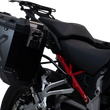 Load image into Gallery viewer, SW-MOTECH TRAX ADV Aluminum Case System - Black - Ducati Multistrada V4 '21-'24 KFT.22.822.70300/B - Installation View