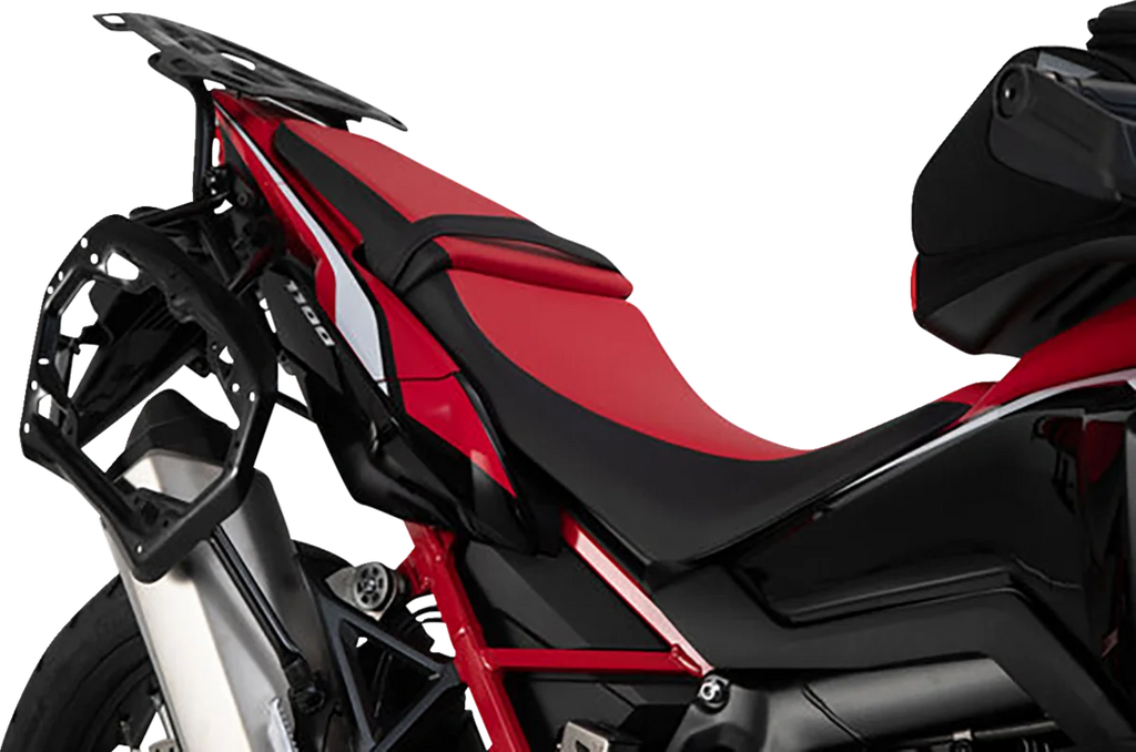 SW-MOTECH TRAX ADV Aluminum Case System - Black - Honda Africa Twin '19-'21 KFT.01.950.70001/B - Side View