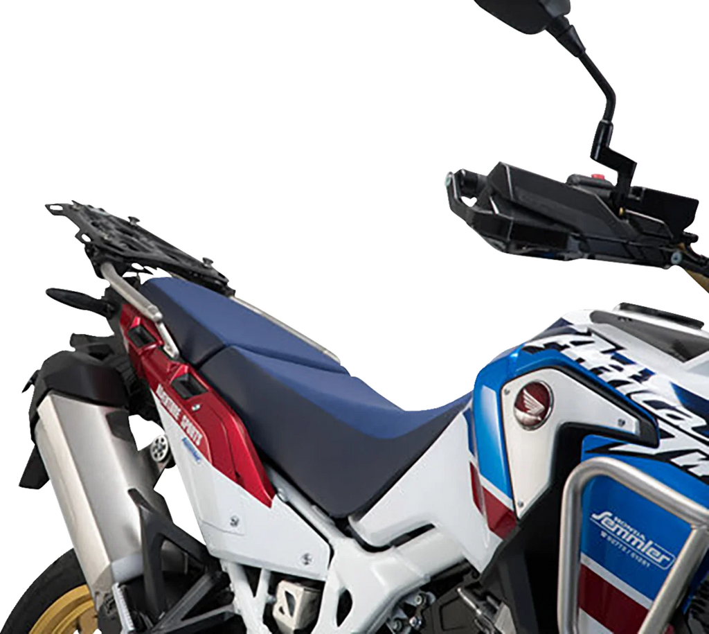 SW-MOTECH TRAX ADV Aluminum Case System - Black - Honda Africa Twin '19-'24 KFT.01.890.70000/B - Installation View