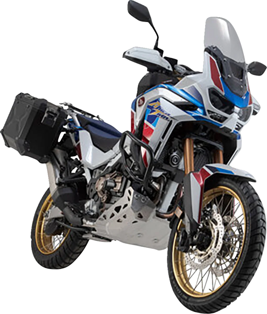 SW-MOTECH TRAX ADV Aluminum Case System - Black - Honda Africa Twin '19-'24 KFT.01.942.70001/B - Main Product View