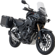 Load image into Gallery viewer, SW-MOTECH TRAX ADV Aluminum Case System - Black - Honda CB/CBR/NX 500 '13-'24 KFT.01.400.70001/B - Main Product View