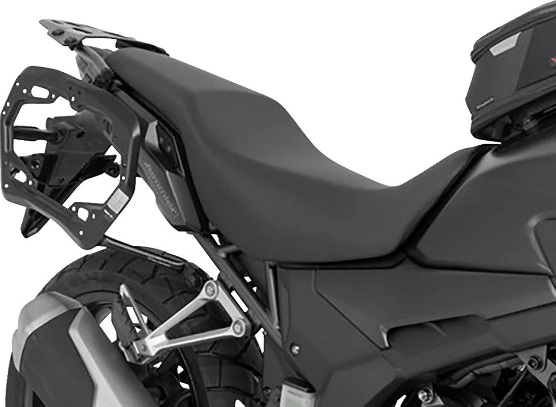 SW-MOTECH TRAX ADV Aluminum Case System - Black - Honda CB/CBR/NX 500 '13-'24 KFT.01.400.70001/B - Additional View 5