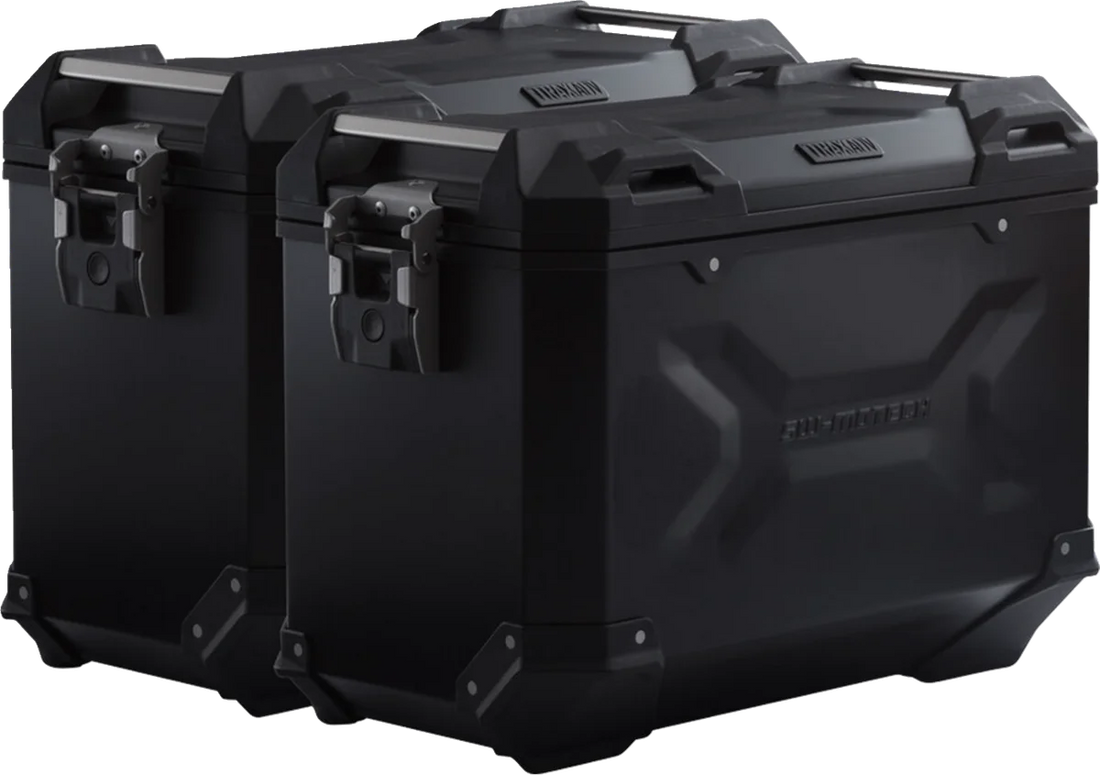 SW-MOTECH TRAX ADV Aluminum Case System - Black - Honda NC750 X '20-'24 KFT.01.841.70100/B - Additional View 6