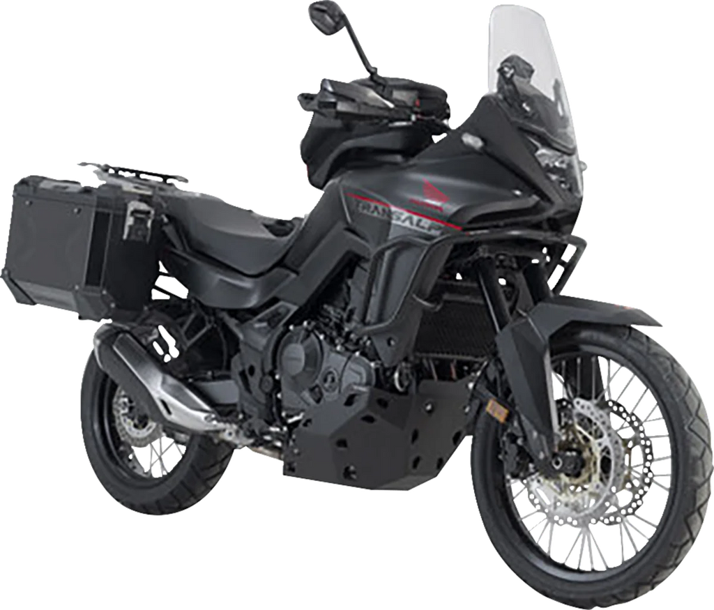 SW-MOTECH TRAX ADV Aluminum Case System - Black - Honda XL750R Transalp '24 KFT.01.070.70000/B - Main Product View