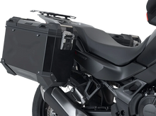 Load image into Gallery viewer, SW-MOTECH TRAX ADV Aluminum Case System - Black - Honda XL750R Transalp '24 KFT.01.070.70000/B - Side View