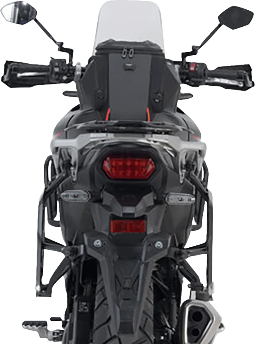 SW-MOTECH TRAX ADV Aluminum Case System - Black - Honda XL750R Transalp '24 KFT.01.070.70000/B - Installation View