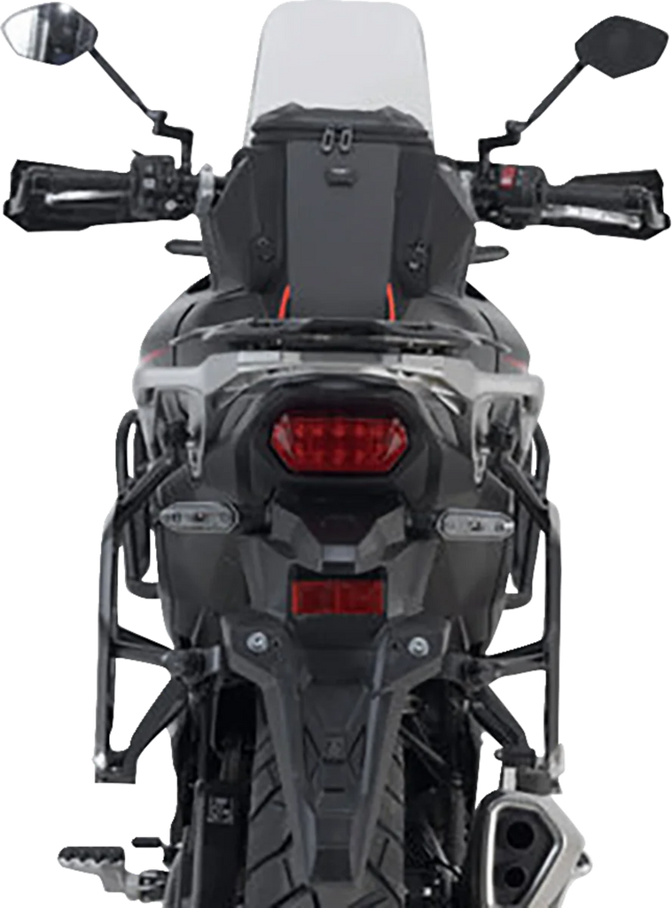 SW-MOTECH TRAX ADV Aluminum Case System - Black - Honda XL750R Transalp '24 KFT.01.070.70000/B - Installation View