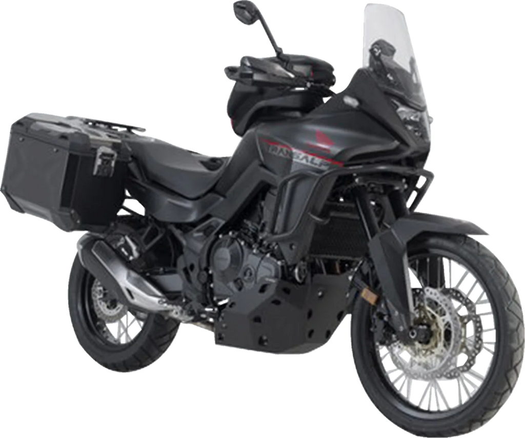 SW-MOTECH TRAX ADV Aluminum Case System - Black - Honda XL750R Transalp '24 KFT.01.070.70100/B - Main Product View