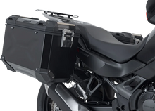 Load image into Gallery viewer, SW-MOTECH TRAX ADV Aluminum Case System - Black - Honda XL750R Transalp '24 KFT.01.070.70100/B - Side View