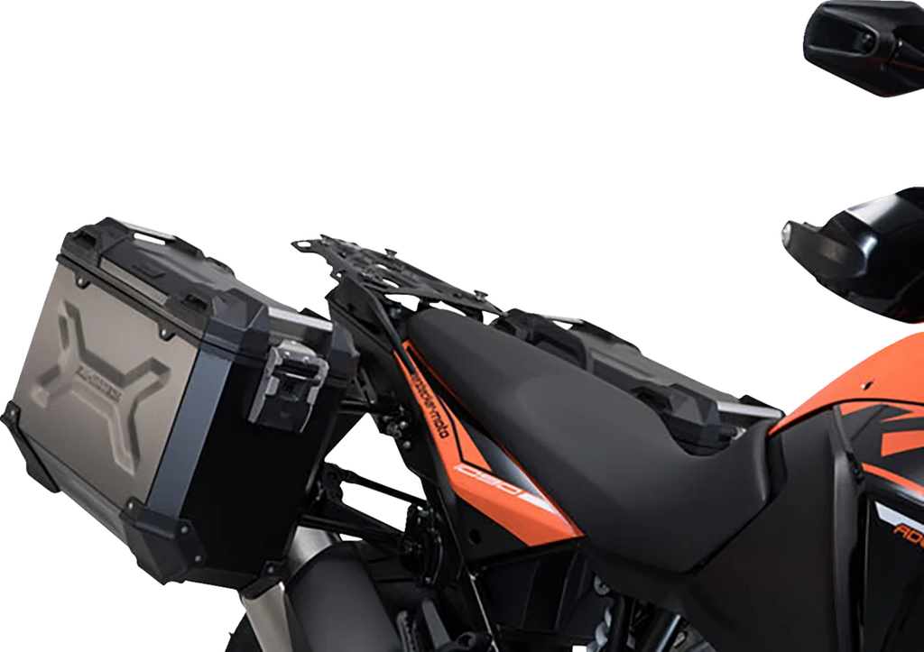 SW-MOTECH TRAX ADV Aluminum Case System - Black