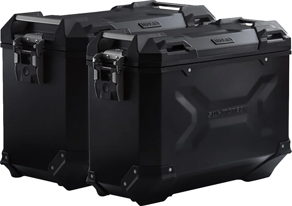 SW-MOTECH TRAX ADV Aluminum Case System - Black - KTM Adventure 790/890/SMT 890 '19-'24 KFT.04.521.70001/B - Side View