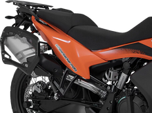 Load image into Gallery viewer, SW-MOTECH TRAX ADV Aluminum Case System - Black - KTM Adventure 790/890/SMT 890 '19-'24 KFT.04.521.70001/B - Back View
