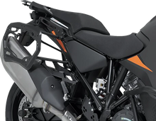 Load image into Gallery viewer, SW-MOTECH TRAX ADV Aluminum Case System - Black - KTM Super Adventure 1290 R/S '21-'24 KFT.04.835.70000/B - Side View