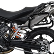 Load image into Gallery viewer, SW-MOTECH TRAX ADV Aluminum Case System - Black - KTM Super Moto 950/SMR/SMT 990 '05-'13 KFT.04.621.70100/B - Side View