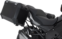 Load image into Gallery viewer, SW-MOTECH TRAX ADV Aluminum Case System - Black - Kawasaki Versys 1000 '18-'23 KFT.08.922.70001/B - Side View
