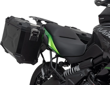 Load image into Gallery viewer, SW-MOTECH TRAX ADV Aluminum Case System - Black - Kawasaki Versys 650 '14-'22 KFT.08.518.70000/B - Side View