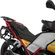 Load image into Gallery viewer, SW-MOTECH TRAX ADV Aluminum Case System - Black - Moto Guzzi V85 TT '19-'24 KFT.17.925.70000/B - Back View