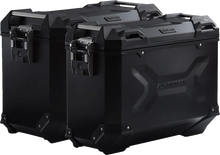Load image into Gallery viewer, SW-MOTECH TRAX ADV Aluminum Case System - Black - Suzuki V-Strom 1050 DE '23-'24 KFT.05.965.70000/B - Side View