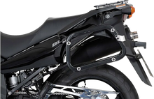 Load image into Gallery viewer, SW-MOTECH TRAX ADV Aluminum Case System - Black - Suzuki V-Strom 650 '04-'10 KFT.05.294.70000/B - Back View