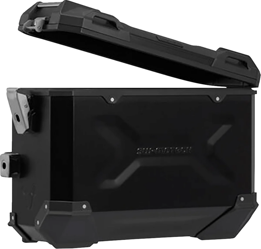 SW-MOTECH TRAX ADV Aluminum Case System - Black - Suzuki V-Strom 650 '16-'24 KFT.05.876.70001/B - Additional View 5