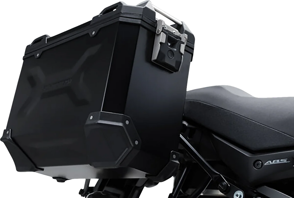SW-MOTECH TRAX ADV Aluminum Case System - Black - Suzuki V-Strom 650 '16-'24 KFT.05.876.70101/B - Main Product View