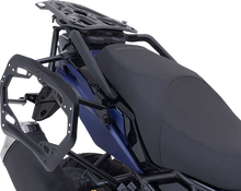 Load image into Gallery viewer, SW-MOTECH TRAX ADV Aluminum Case System - Black - Suzuki V-Strom 800 '23-'24 KFT.05.845.70000/B - Back View