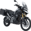 Load image into Gallery viewer, SW-MOTECH TRAX ADV Aluminum Case System - Black - Triumph Tiger 1200 '22-'24 KFT.11.905.70002/B - Main Product View
