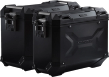 Load image into Gallery viewer, SW-MOTECH TRAX ADV Aluminum Case System - Black - Triumph Tiger 800 '10-'19 KFT.11.748.70001/B - Main Product View