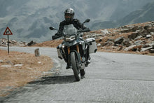 Load image into Gallery viewer, SW-MOTECH TRAX ADV Aluminum Case System - Black - Triumph Tiger 800 '10-'19 KFT.11.748.70001/B - Back View