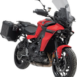 Load image into Gallery viewer, SW-MOTECH TRAX ADV Aluminum Case System - Black - Yamaha Tracer 9 GT '21-'24 KFT.06.921.70000/B - Main Product View