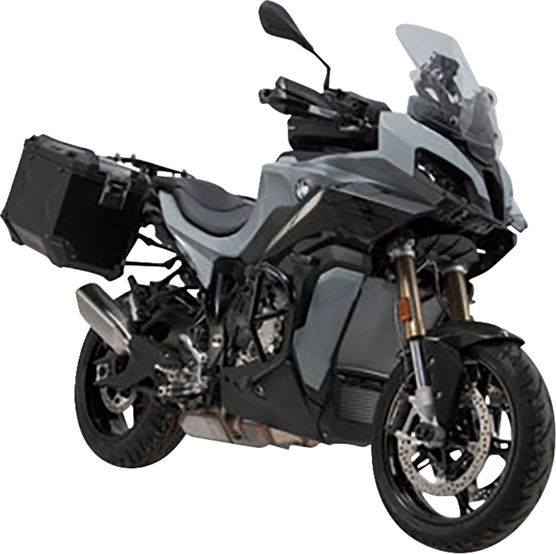 SW-MOTECH TRAX ADV Aluminum Case System - Black - Yamaha Tracer 9 GT '21-'24 KFT.06.921.70000/B - Additional View 5