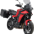 Load image into Gallery viewer, SW-MOTECH TRAX ADV Aluminum Case System - Black - Yamaha Tracer 9 GT '21-'24 KFT.06.921.70100/B - Main Product View