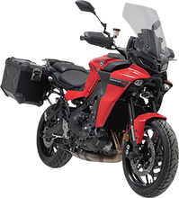 Load image into Gallery viewer, SW-MOTECH TRAX ADV Aluminum Case System - Black - Yamaha Tracer 9 GT '21-'24 KFT.06.921.70100/B - Main Product View