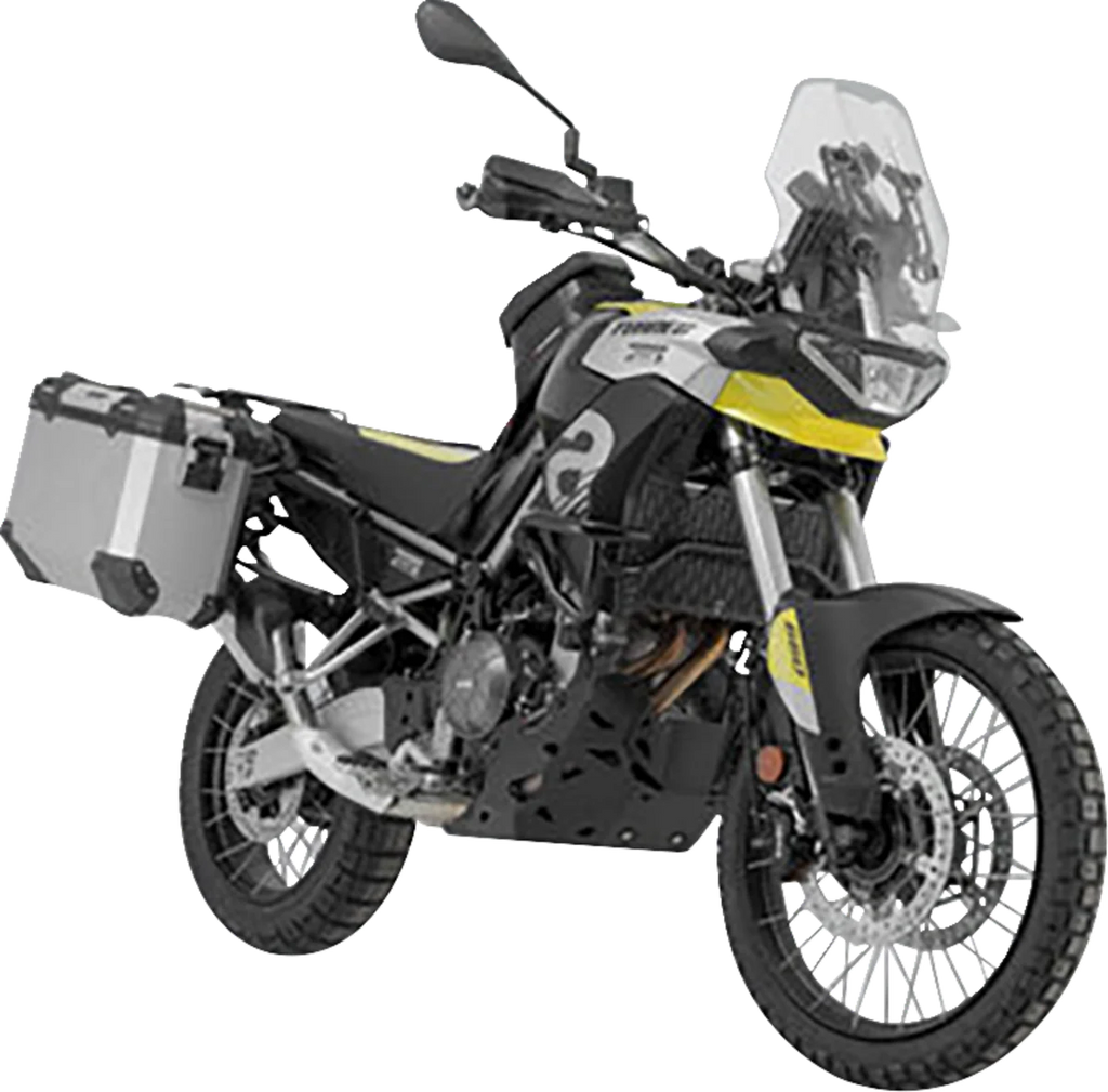 SW-MOTECH TRAX ADV Aluminum Case System - Silver - Aprilia Tuareg 660 '22-'24 KFT.13.849.70000/S - Main Product View