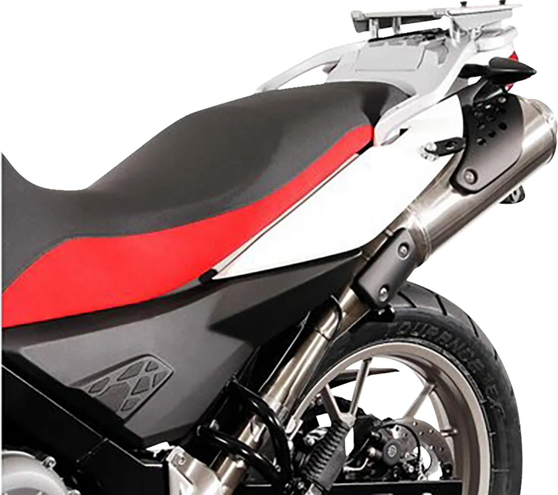 SW-MOTECH TRAX ADV Aluminum Case System - Silver - BMW F 650 GS/G 650 GS '99-'15 KFT.07.094.70100/S - Installation View