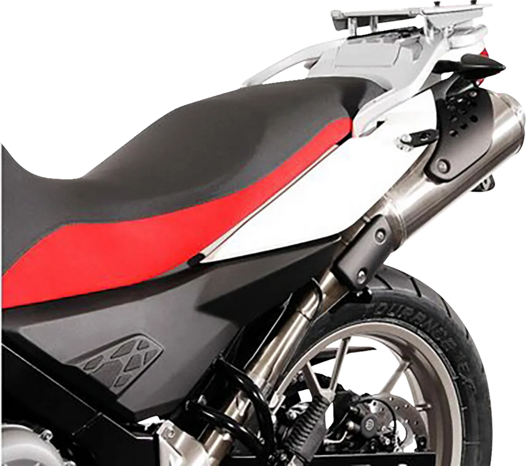 SW-MOTECH TRAX ADV Aluminum Case System - Silver - BMW F 650 GS/G 650 GS '99-'15 KFT.07.094.70100/S - Installation View
