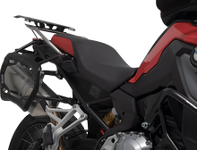 Load image into Gallery viewer, SW-MOTECH TRAX ADV Aluminum Case System - Silver - BMW F 750/800/850/900 GS '18-'24 KFT.07.897.70000/S - Back View