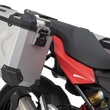 Load image into Gallery viewer, SW-MOTECH TRAX ADV Aluminum Case System - Silver - BMW F 900 '20-'24 KFT.07.949.70000/S - Side View