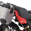 Load image into Gallery viewer, SW-MOTECH TRAX ADV Aluminum Case System - Silver - BMW F 900 '20-'24 KFT.07.949.70100/S - Side View