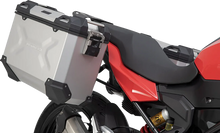 Load image into Gallery viewer, SW-MOTECH TRAX ADV Aluminum Case System - Silver - BMW F 900 '20-'24 KFT.07.949.70100/S - Side View