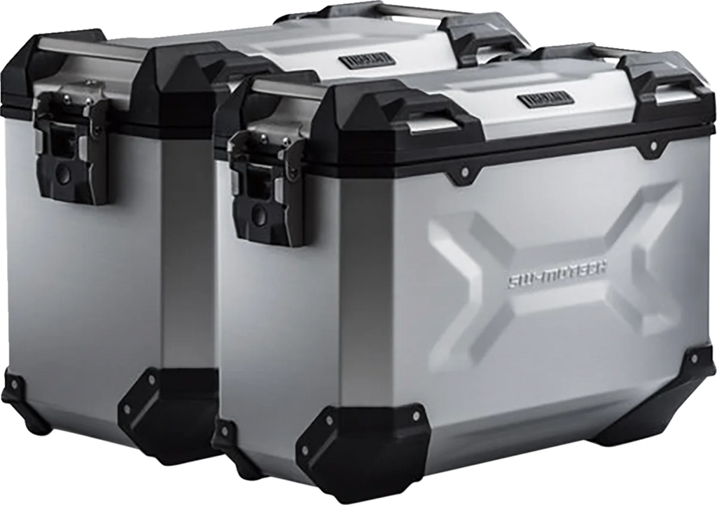 SW-MOTECH TRAX ADV Aluminum Case System - Silver - BMW R 1200 '04-'13 KFT.07.311.70000/S - Main Product View