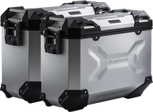 Load image into Gallery viewer, SW-MOTECH TRAX ADV Aluminum Case System - Silver - BMW S 1000 XR '19-'24 KFT.07.954.70001/S - Main Product View