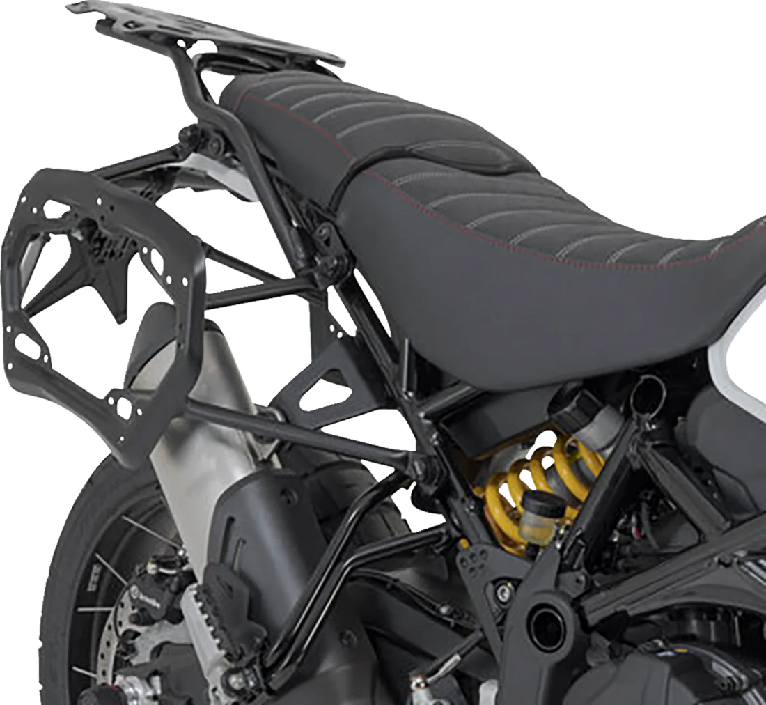 SW-MOTECH TRAX ADV Aluminum Case System - Silver - Ducati DesertX '22-'24 KFT.22.995.70100/S - Additional View 5