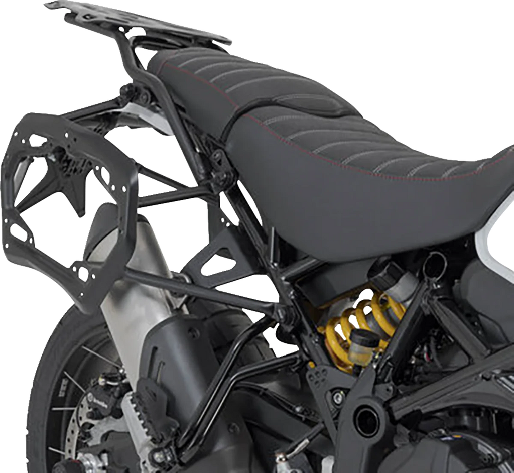 SW-MOTECH TRAX ADV Aluminum Case System - Silver - Ducati DesertX '22-'24 KFT.22.995.70100/S - Additional View 5