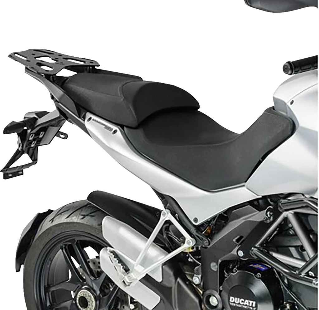 SW-MOTECH TRAX ADV Aluminum Case System - Silver - Ducati Multistrada 1200 '10-'14 KFT.22.140.70000/S - Side View