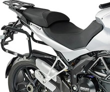 Load image into Gallery viewer, SW-MOTECH TRAX ADV Aluminum Case System - Silver - Ducati Multistrada 1200 '10-'14 KFT.22.140.70100/S - Side View
