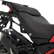 Load image into Gallery viewer, SW-MOTECH TRAX ADV Aluminum Case System - Silver - Ducati Multistrada 950/1200/1260/V2 '15-'24 KFT.22.114.70002/S - Back View