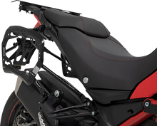 Load image into Gallery viewer, SW-MOTECH TRAX ADV Aluminum Case System - Silver - Ducati Multistrada 950/1200/1260/V2 '15-'24 KFT.22.114.70002/S - Back View